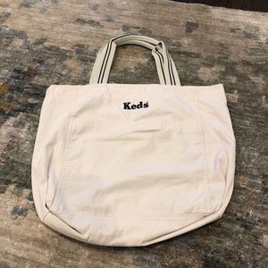 Keds Beige Tote Bag